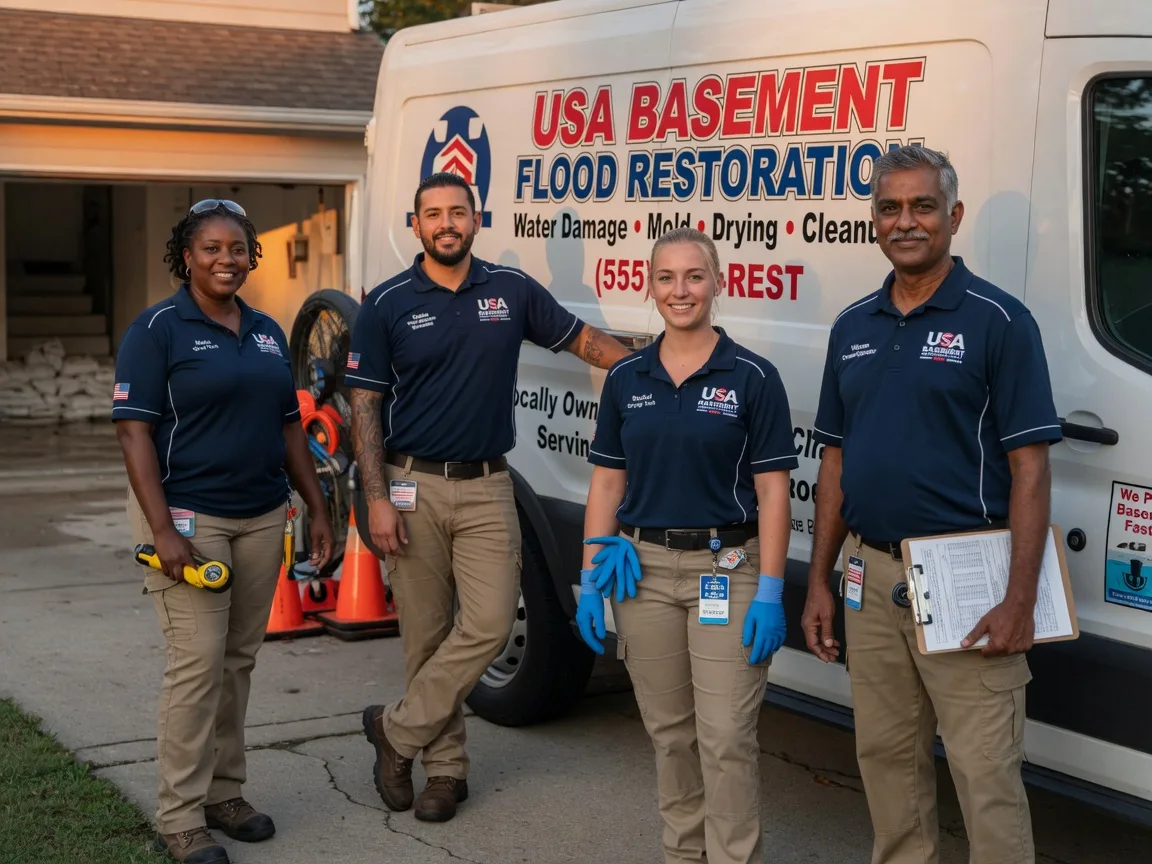 Basement Flood Cleanup company in Gretna, LA